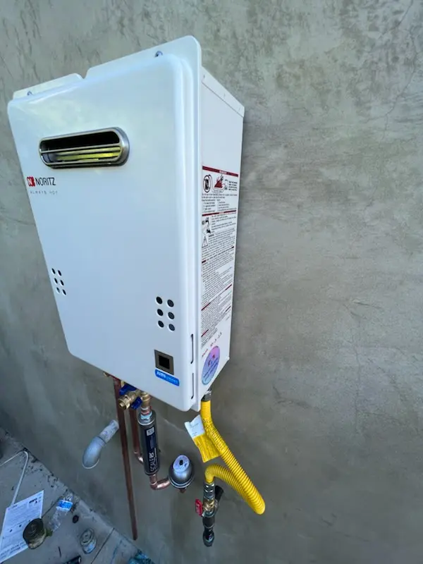 Tankless water heater installation for Longbranch homes