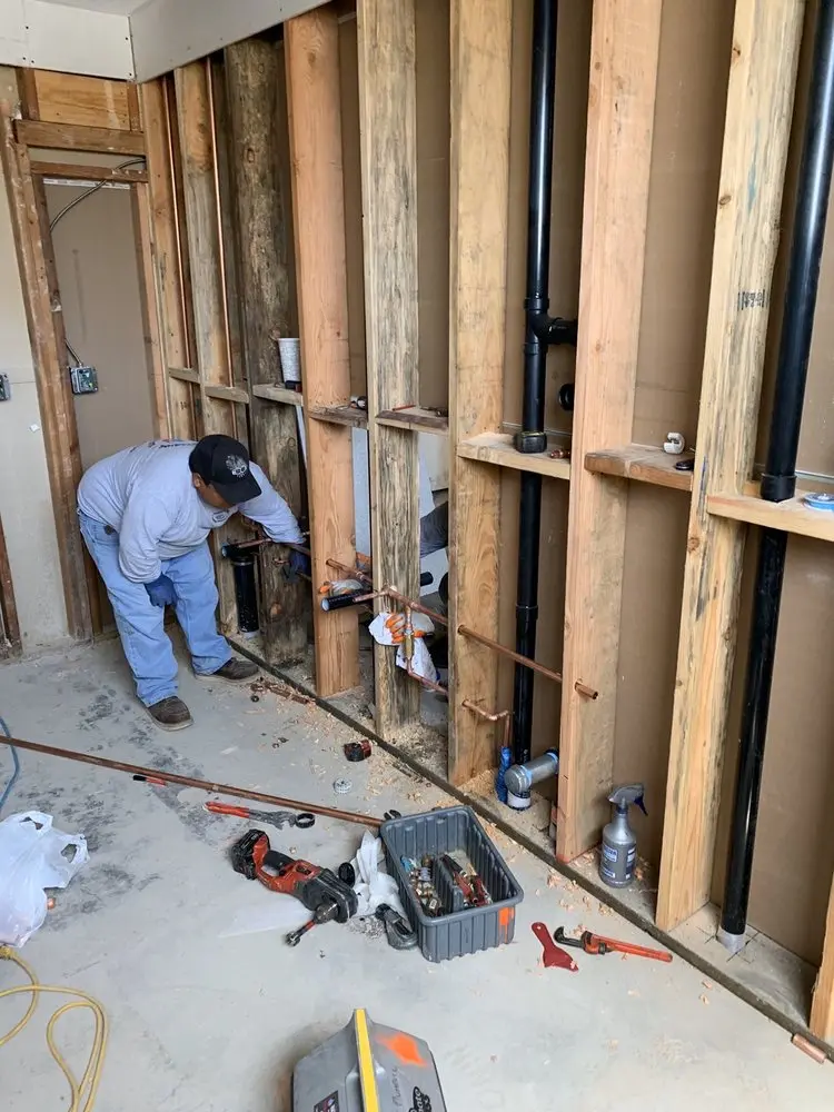 Commercial rough-in plumbing for Trenchless Sewer Repair in Longbranch